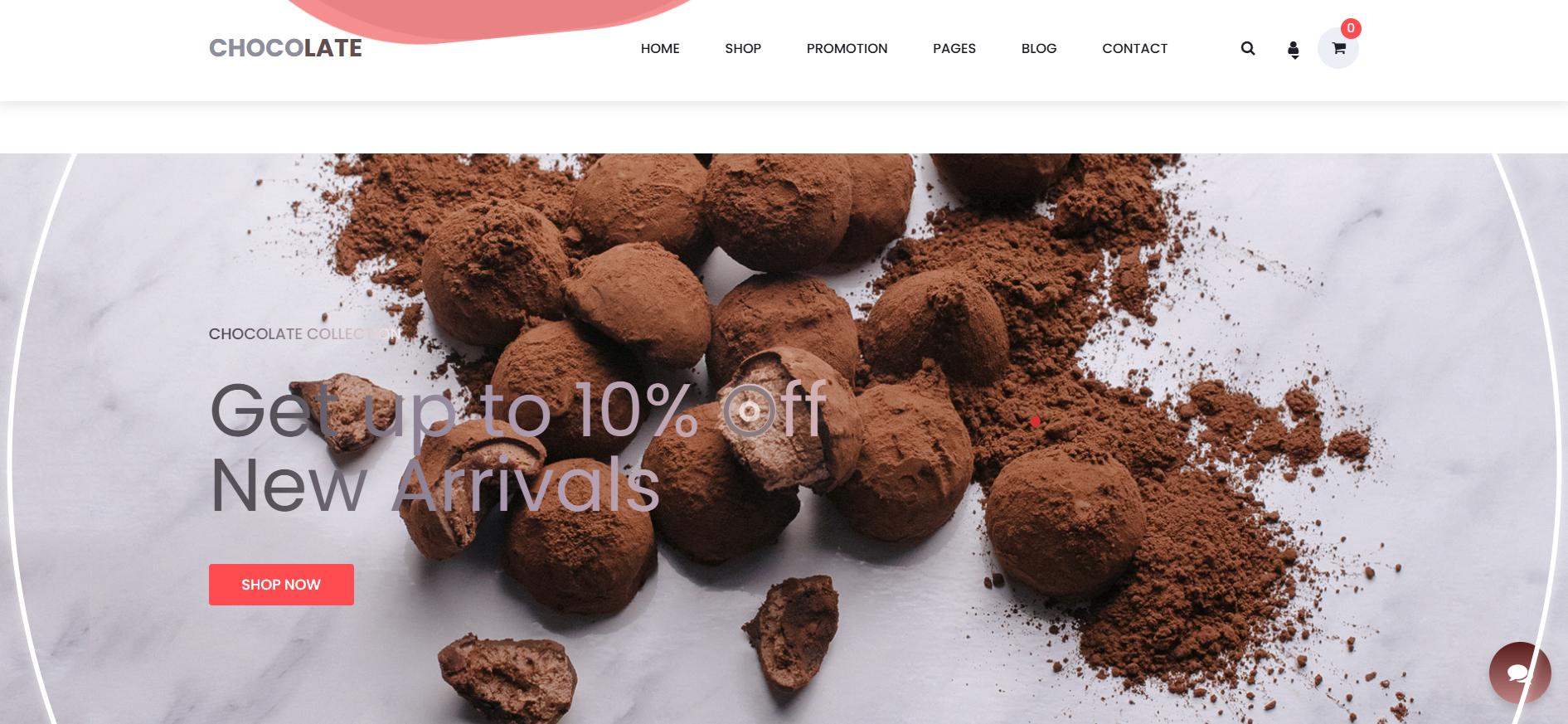 Digital Storefront Website ChocoLoco