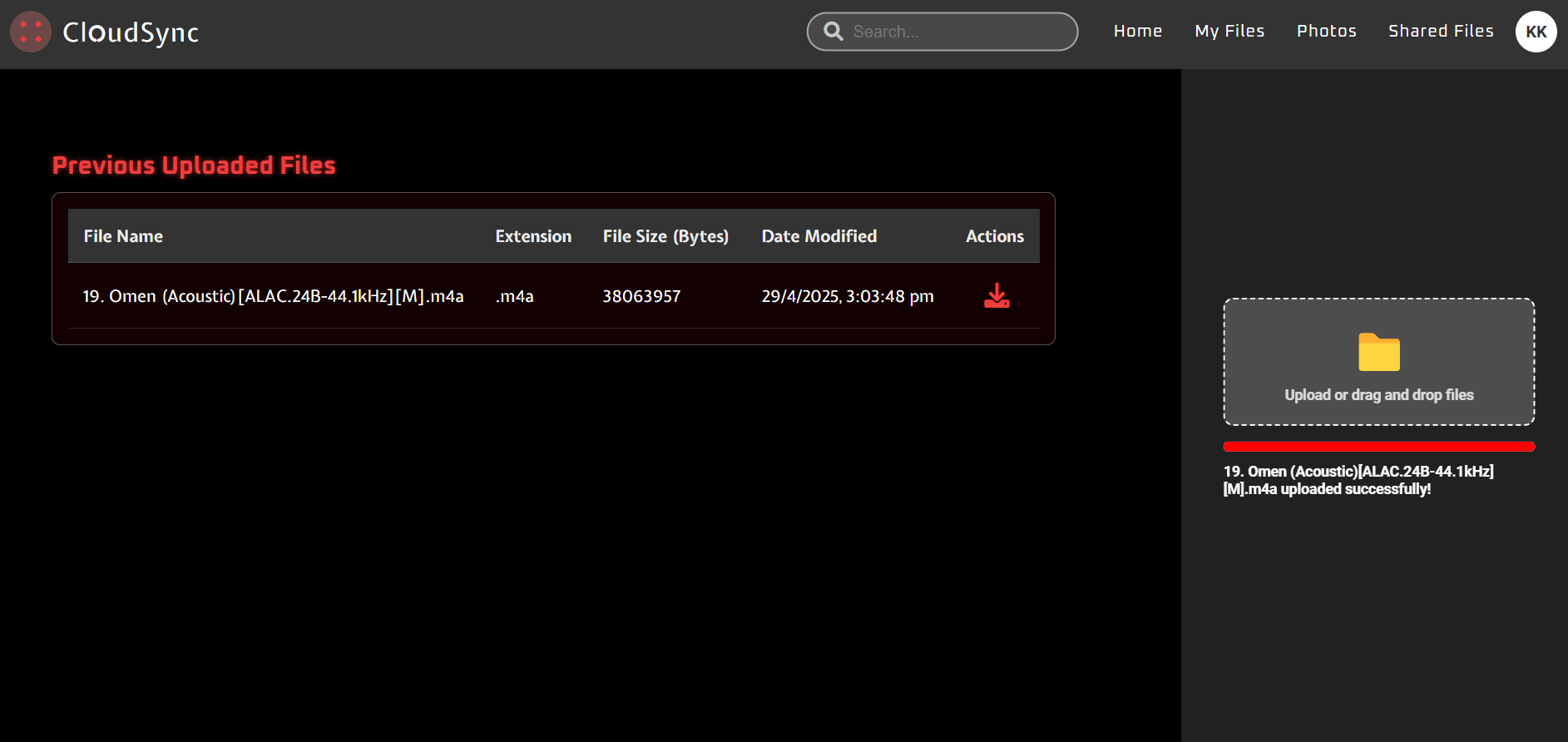 Simple NAS Prototype